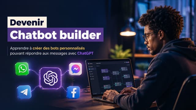 Couverture : Créer des ChatBots avec l'intelligence artificielle