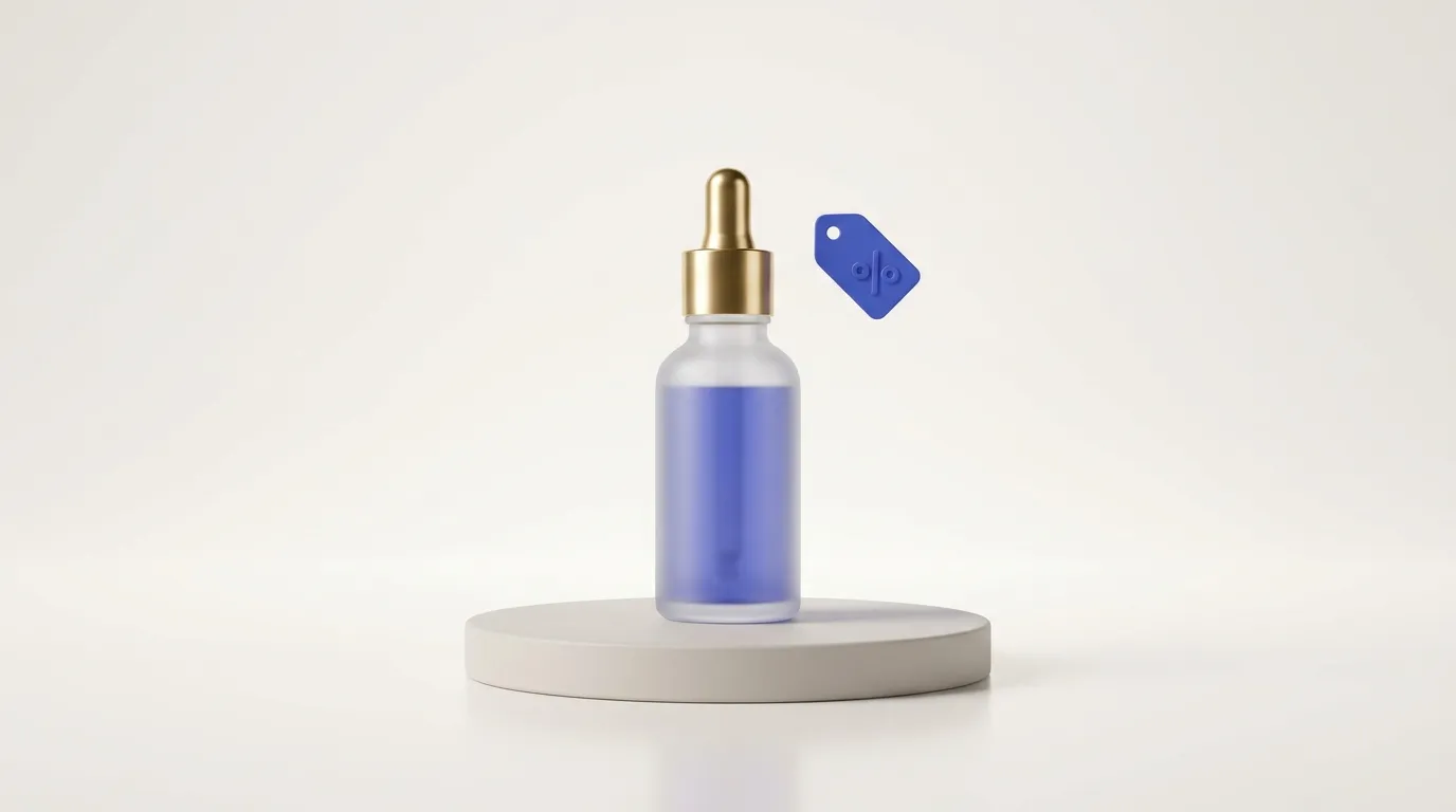 Illustration : photo de produit IA