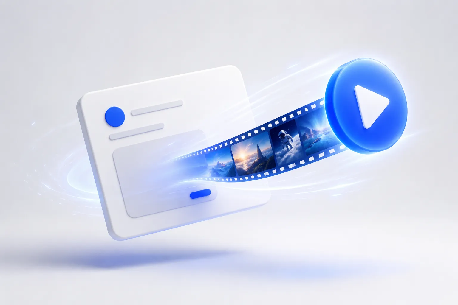 Illustration : créer une vidéo avec l'IA