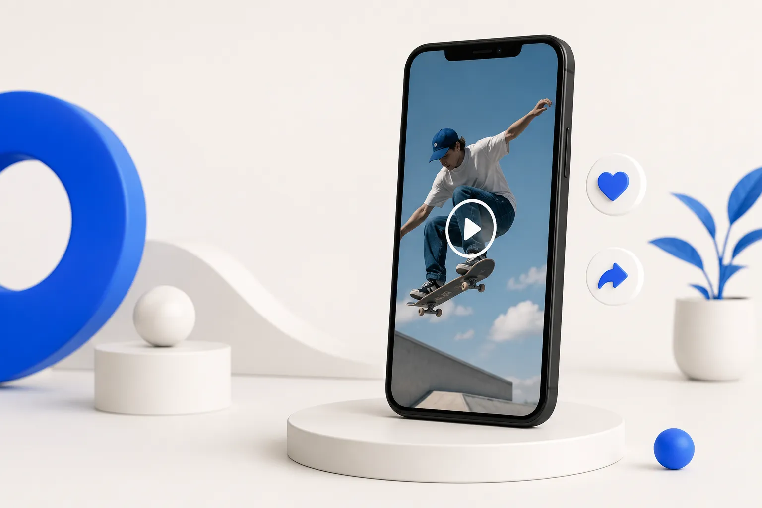 Illustration : créer une vidéo TikTok avec l'IA